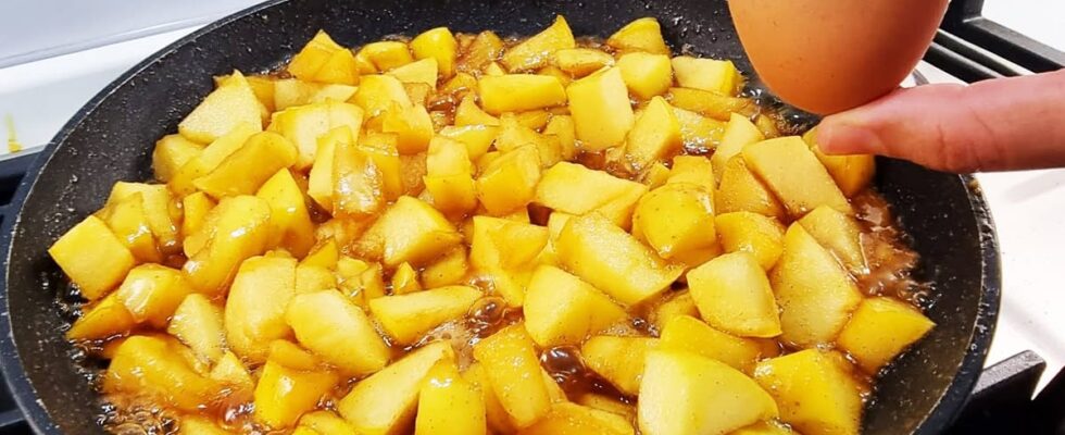 Яблочный пирог на 1 яйце: простой рецепт для каждой хозяйки