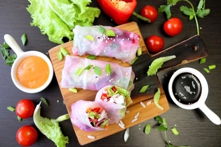 Постные овощные спринг-роллы: легкое и вкусное блюдо для вашего стола