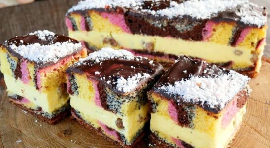 Цыганский творожник: простой рецепт вкуснейшего десерта по принципу "Зебры"