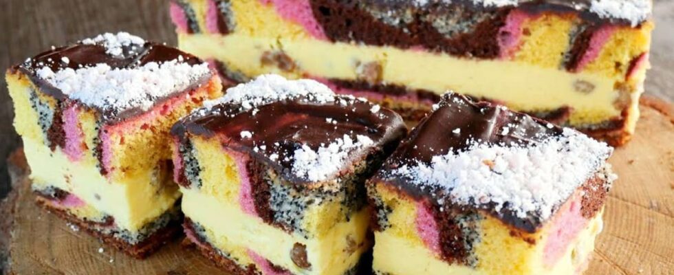 Цыганский творожник: простой рецепт вкуснейшего десерта по принципу "Зебры"