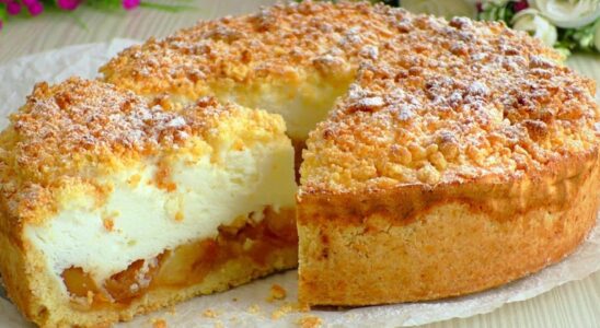 Яблочный пирог с крем-суфле: простой и невероятно вкусный десерт для всей семьи