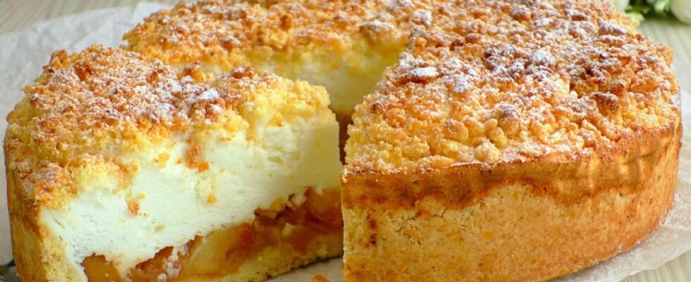 Яблочный пирог с крем-суфле: простой и невероятно вкусный десерт для всей семьи