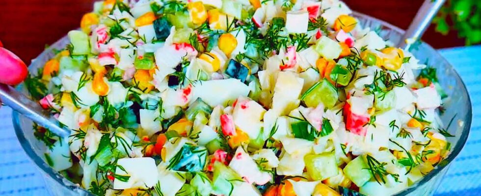 Салат "Ностальгия": Вкус детства, который затмит Оливье и Крабовый