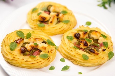 Картофельные гнезда в духовке: простой и вкусный рецепт для ужина