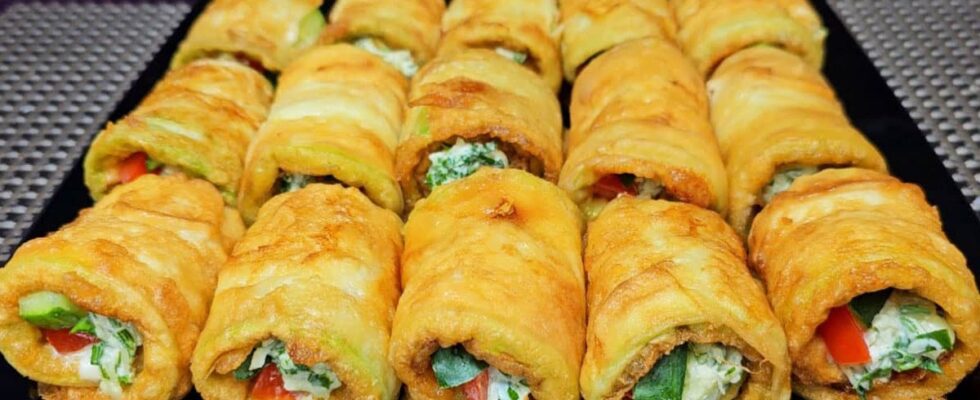 Кабачки, рецепт кабачков с начинкой, фирменные кабачки